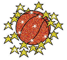 basketball STICKER