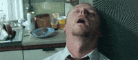 wake up sleeping GIF