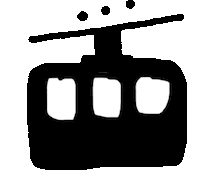 Curlysmurfette Winter Sticker