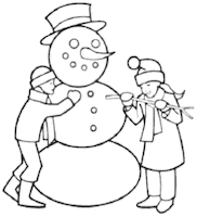 Curlysmurfette Winter Sticker