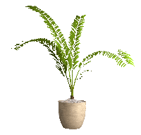 Feshemebel plant decor цветок декор Sticker