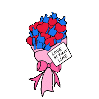 Love At First Sight Likes Sticker by Facebook