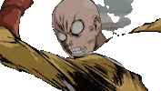 One Punch Man Sticker by Alissandra