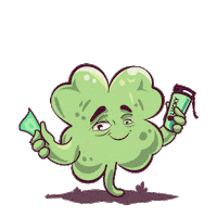 LuckyOnline yes instagram money great Sticker
