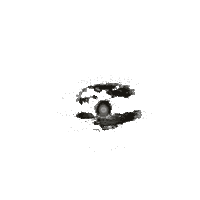 Night Time Moon Sticker by Josh Rigling
