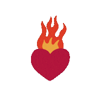 In Love Heart Sticker