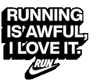 Nike Running Sticker by Nike
