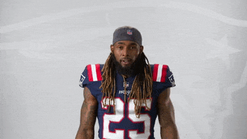 Brandon Bolden Wow GIF by New England Patriots