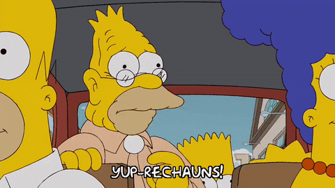 scared homer simpson GIF