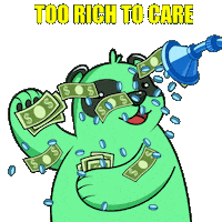 Money Whatever Sticker by SuperVerse