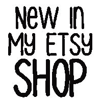 doomcatprints etsy new in etsy shop etsy store Sticker