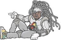 reggae pull-up Sticker by Reggaeville.com