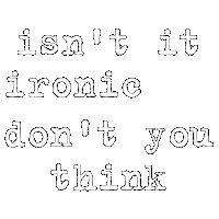 You Oughta Know Jagged Little Pill Sticker by Alanis Morissette