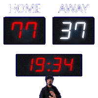 37 Away Sticker