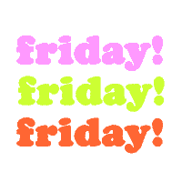 Friday Branding Sticker