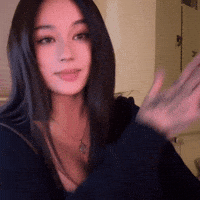 Cute Girl Twitch GIF
