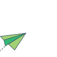 limetreelabs fresh airplane mail send Sticker