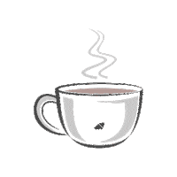 brandinamic coffee cafe taza brandinamic Sticker