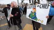 news protest rally impeachment eve GIF