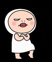 Bored Line Sticker GIF