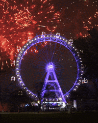 Happy New Year Cheers GIF by ViennaTouristboard
