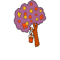Maple Tree Sticker by Maeve Chocolate