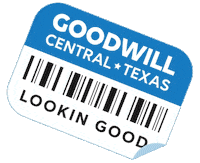 GoodwillCentralTexas looking good thrift thrifting goodwill Sticker