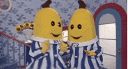 Bananas In Pajamas GIF