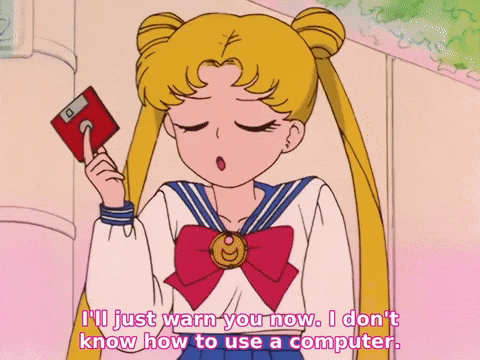 Sailor Moon Computer GIF