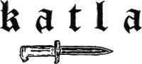 Katla Sticker by Strejfer