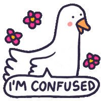 Confused Je Sais Pas Sticker by Eledraws (Eleonore Bem)