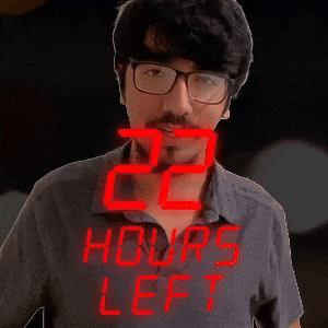 22 hours left