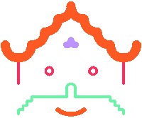 ArkDes eyes high dizzy hypnosis Sticker