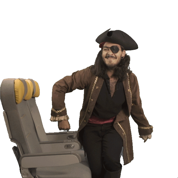 happy dance Sticker by HolidayPirates