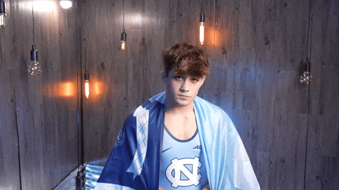 University Of North Carolina Wrestling GIF by UNC Tar Heels