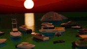 Boat Kaiju GIF