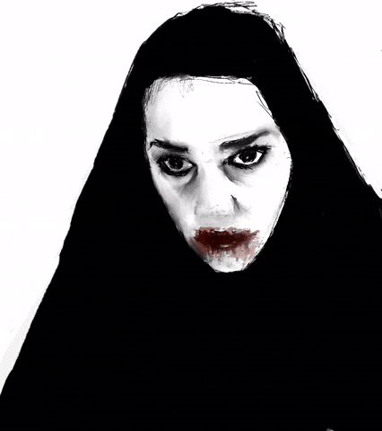 studiogiff animation horror spooky vampire GIF