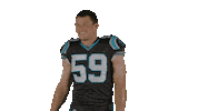 Luke Kuechly Football Sticker by Carolina Panthers