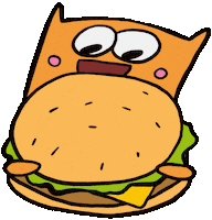 Hungry Cat Sticker