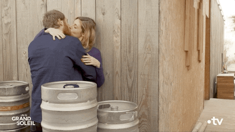French Kiss Love GIF by Un si grand soleil