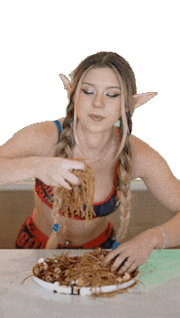 Hungry Pasta Sticker