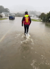 Residents Evacuated After Flooding Hits New Zealand's North Island