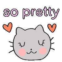 Cat Youre Cute Sticker by veryluckyclover
