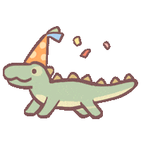 catsandsoup happy cat party celebration Sticker
