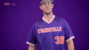 purple aces evansville GIF by Missouri Valley Conference