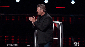 Excited The Voice GIF by NBC
