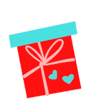 mariasarastudio love christmas holiday gift Sticker