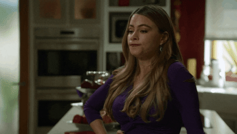 Confused Modern Family GIF