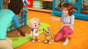 Animation Dog GIF by Moonbug