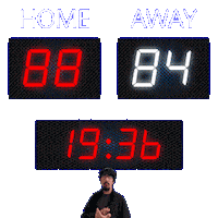 84 Away Sticker